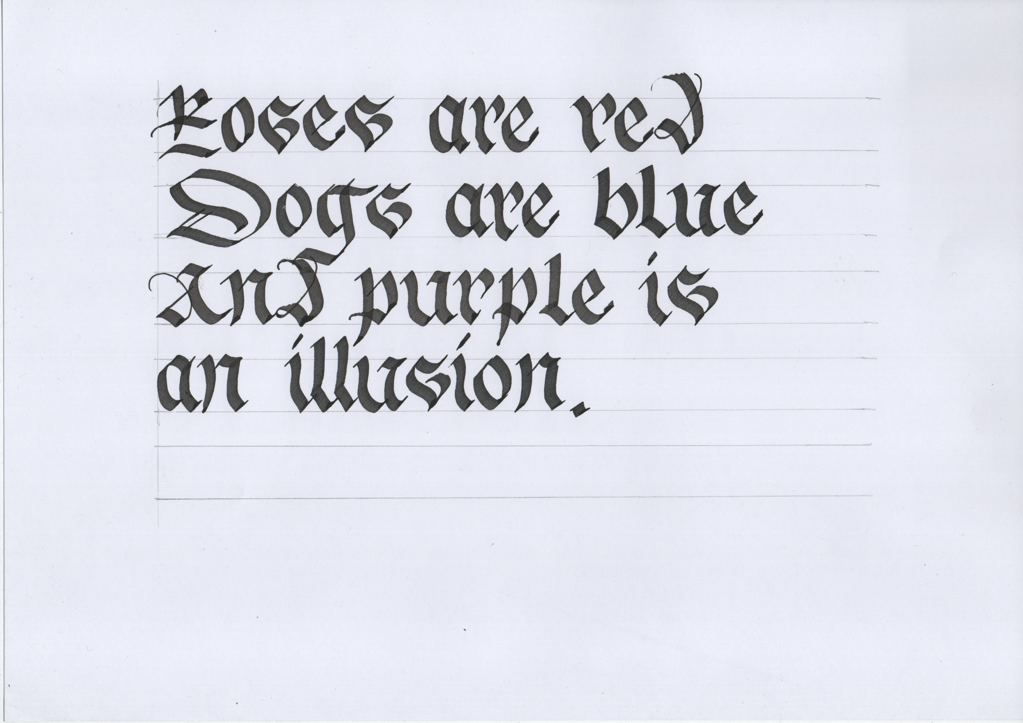 dogs are blue