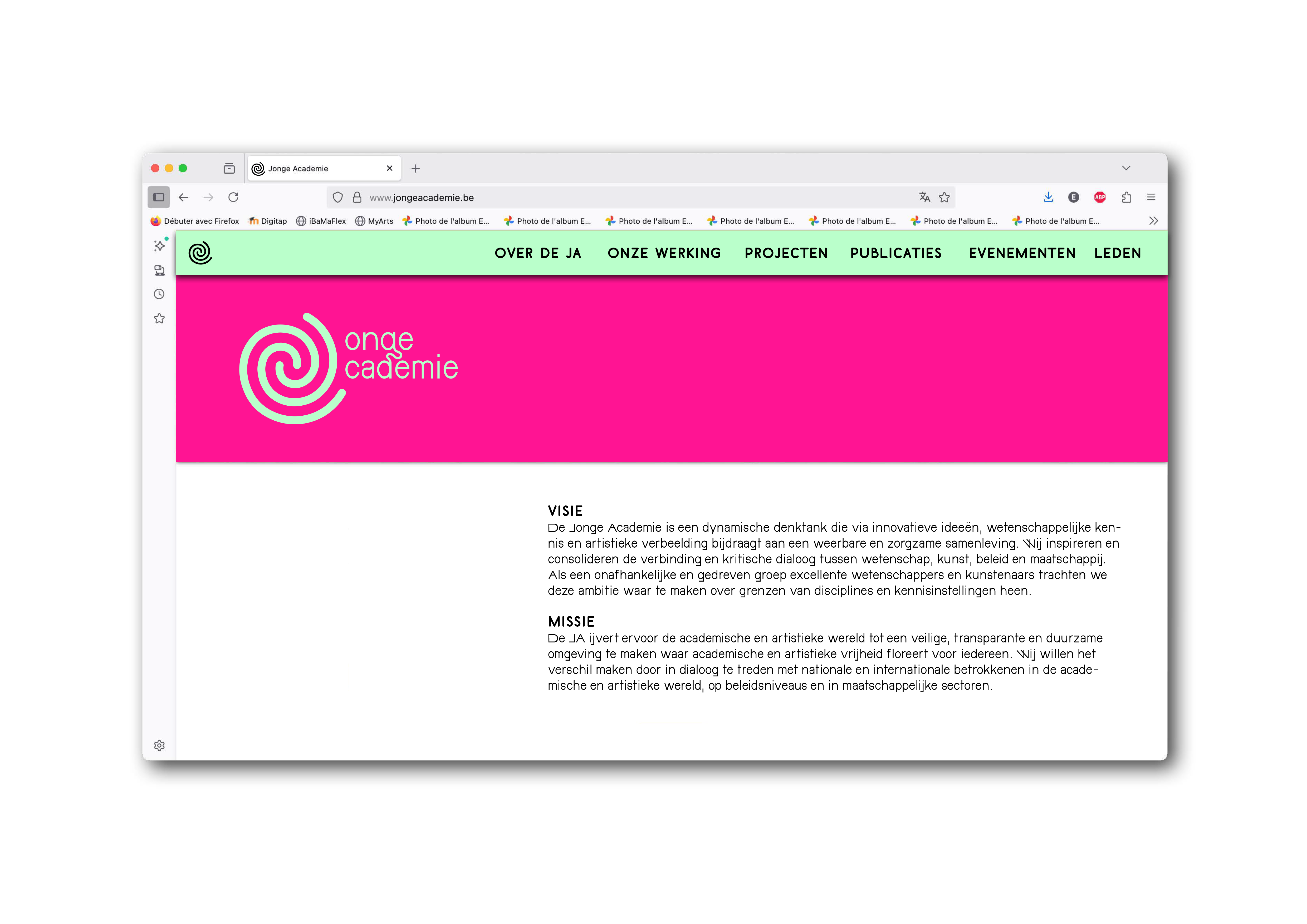 page web